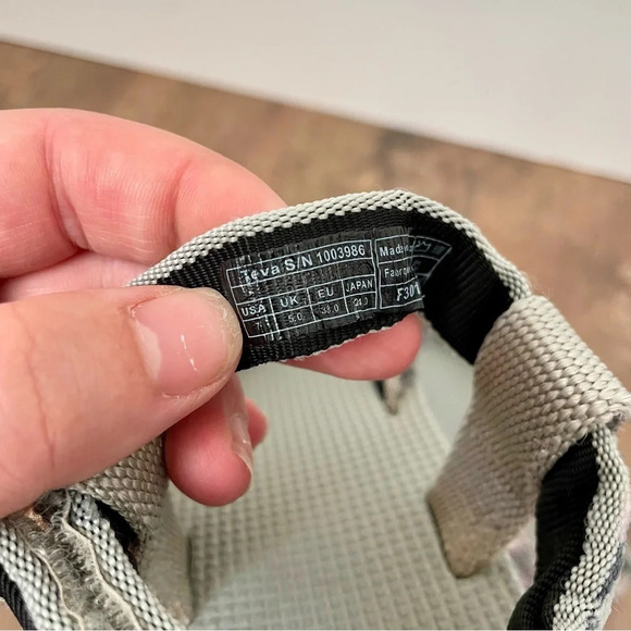 Teva The Original Sandal Grey Geometric - Picture 7 of 7